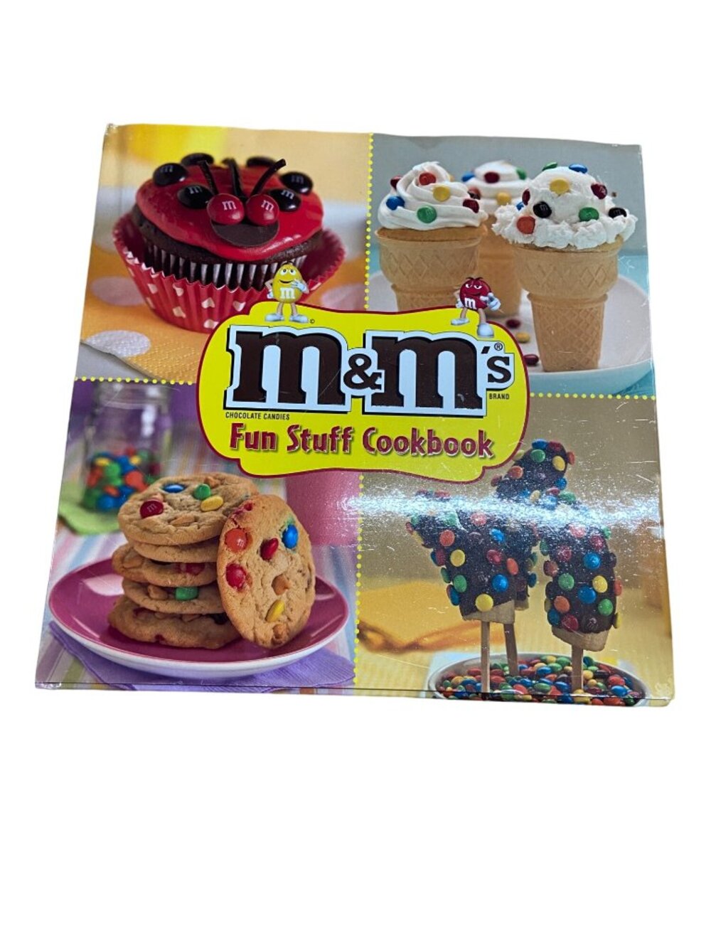 M&M's Fun Stuff Cookbook 2013 Kids Recipes Candy Cookies Cakes Hardcover